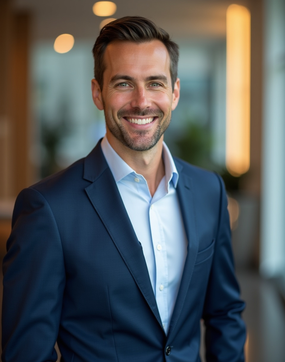 Porträt des CEO und Gründers von Vignette Suisse Premium